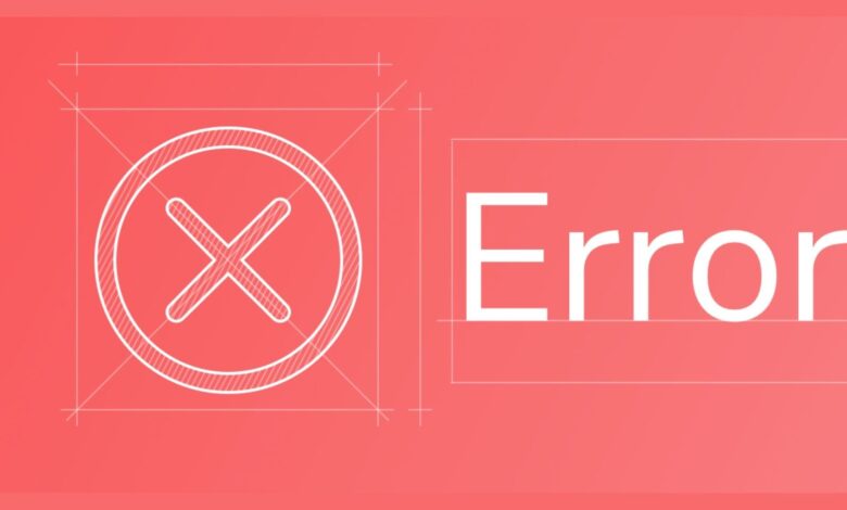 Common web page errors