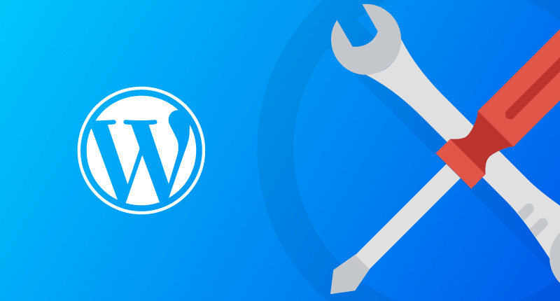 WordPress site maintenance